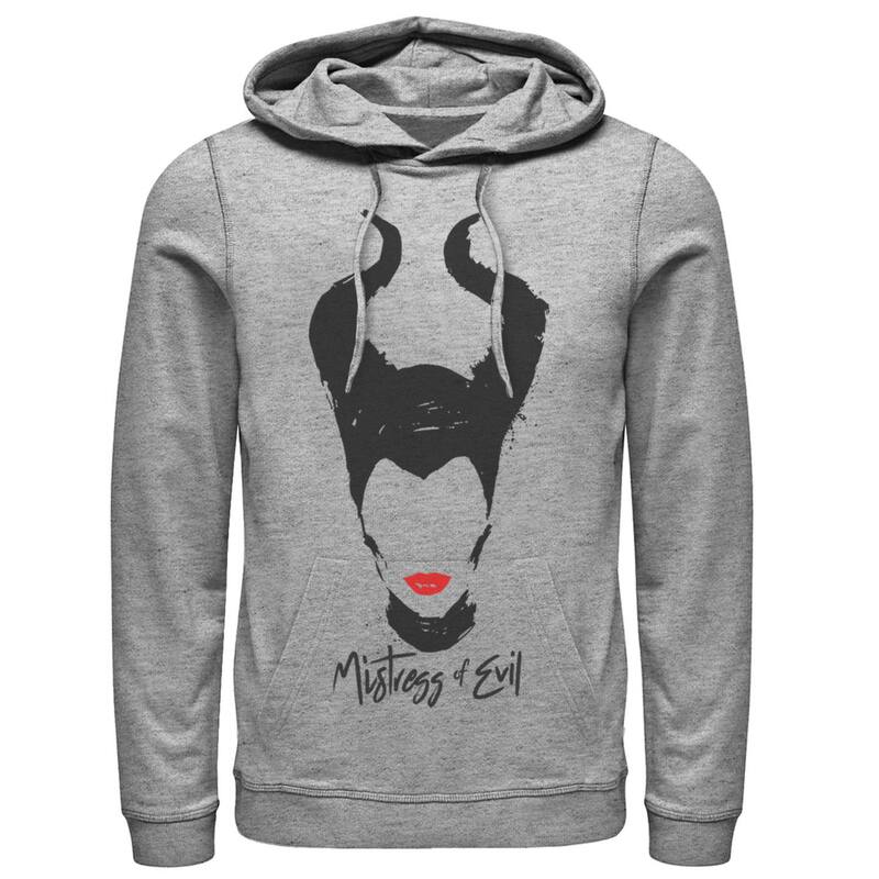 ディズニー メンズ アウター パーカー・スウェット Disney's Maleficent Mistress Of Evil Men's Hoodie Athletic Heather ヘザー|ReVida 店
