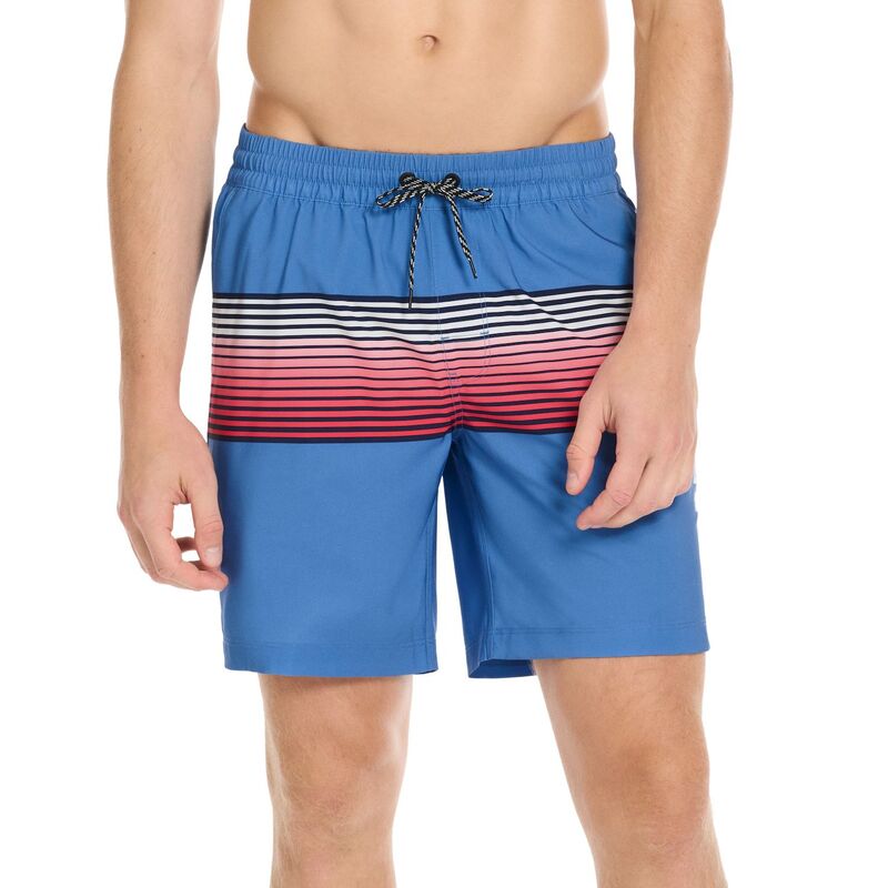 ハーレー メンズ 水着 ハーフパンツ・ショーツ Men's Hurley 7.5" Striped Swim Trunks Deep Aqua アクア