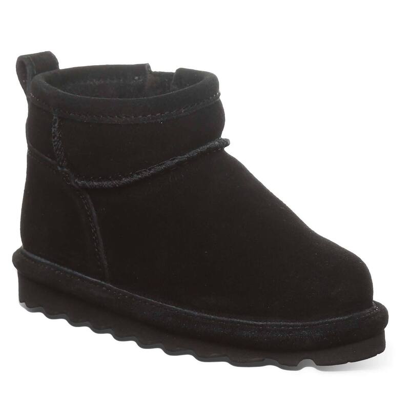 ベアパウ レディース シューズ ブーツ・レインブーツ Bearpaw Shorty Toddler Girls' Water-Resistant Winter Boots Black ブラック｜ReVida 店