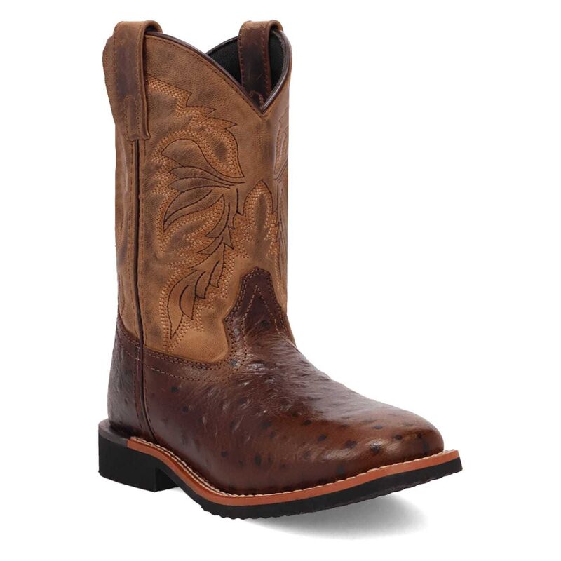 ダンポスト レディース シューズ ブーツ・レインブーツ レザー Dan Post Jet Leather Boys' Western Boots Chocolate Brown ブラウン