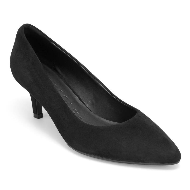 エアロソールズ レディース シューズ パンプス Aerosoles Elil Women's Pumps Black Suede ブラック