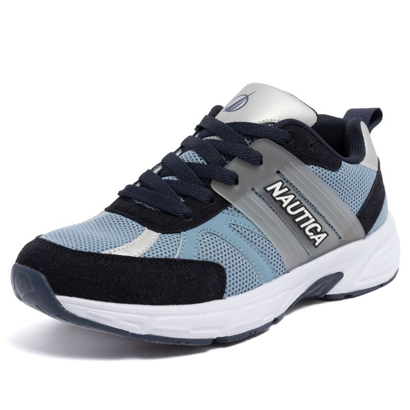 ナウティカ レディース シューズ スニーカー レース Nautica Nagi Lightweight Women's Lace-Up Comfort Athletic Sneakers Grey グレー｜ReVida 店
