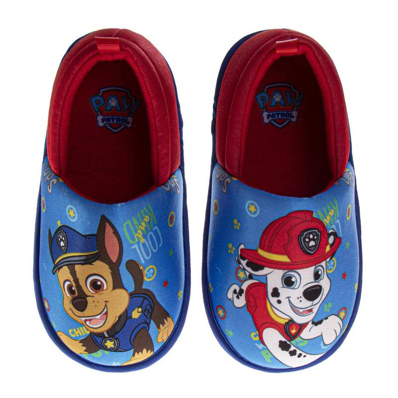 ニコロデオン レディース シューズ サンダル プラスサイズ Nickelodeon Paw Patrol Marshall & Chase Plush Boys' Slippers (Toddler / Little Kid) Blue Red ブルー