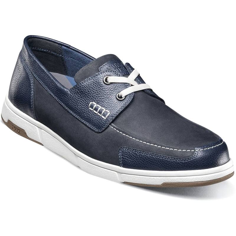 ノンブッシュ メンズ シューズ Nunn Bush Men's Luca Moc Toe Boat Shoe Navy Multi ネイビー 19,511円