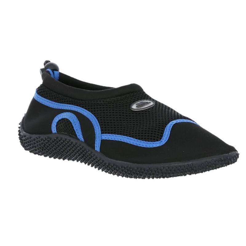 トレスパス メンズ シューズ スニーカー Trespass Adults Unisex Paddle Aqua Swimming Shoe Black And Blue ブラック