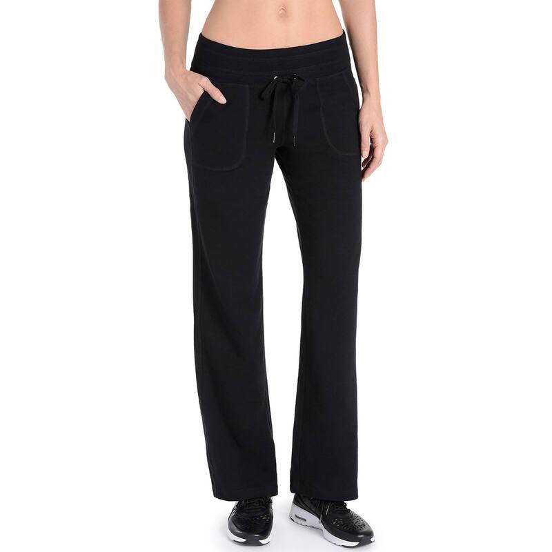 ダンスキン レディース ボトムス カジュアルパンツ Women's Danskin Drawstring Lounge Pants Rich Black ブラック