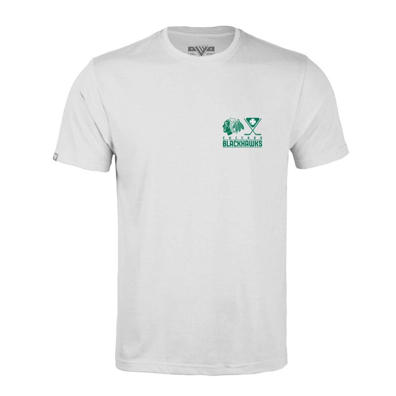 レベルウェア メンズ トップス Tシャツ Men's Levelwear White Chicago Blackhawkst. Patrick's Day Richmond T-Shirt Hwk White ホワイト 9,344円