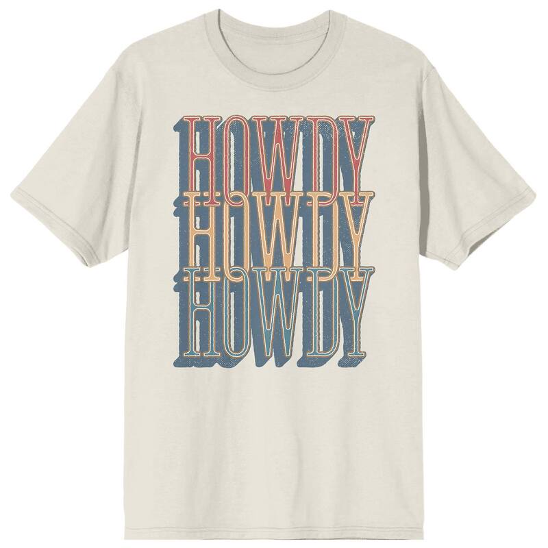 アンブランデッド レディース トップス Tシャツ グラフィック Unbranded Juniors' Western Howdy Repeatext Graphic Tee Off White オフホワイト