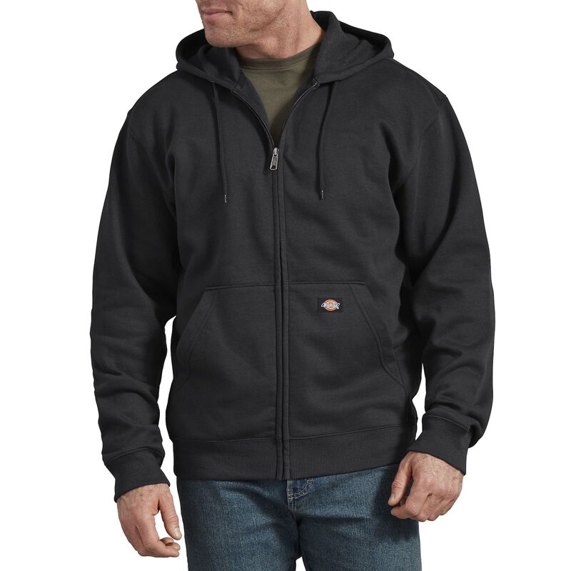 ディッキーズ メンズ アウター ジャケット・ブルゾン フリース パーカー Men's Dickies Fleece Zip-Front Hoodie Dark Heather ヘザー 13,666円
