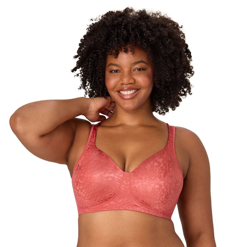 プレイテックス レディース アンダーウェア ブラジャー Playtex 18 Hour Ultimate Lift & Support Wireless Bra 4745 Picante Pink ピンク｜ReVida 店