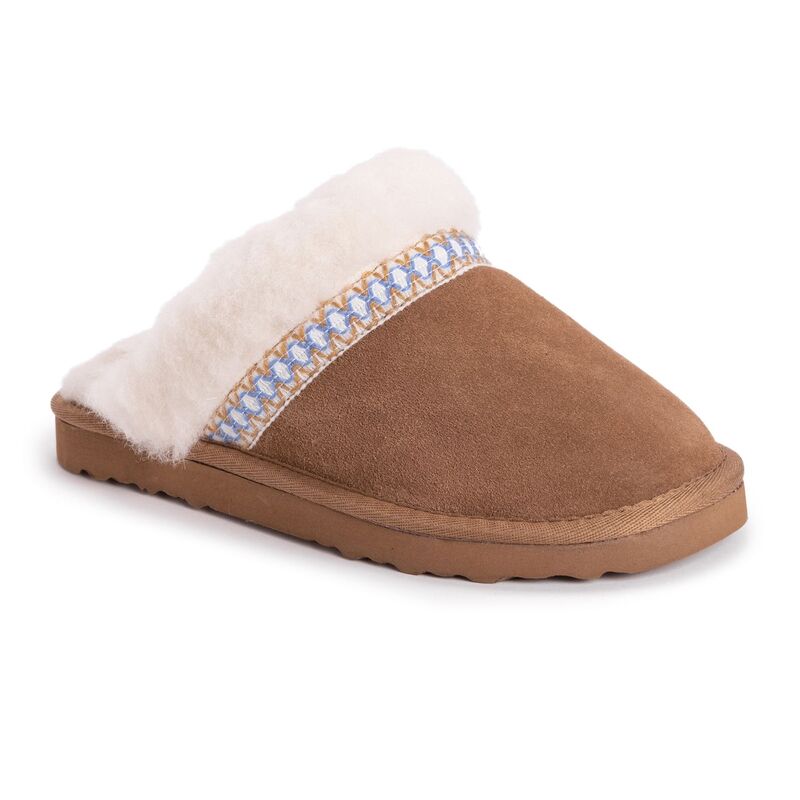 ムクルクス レディース シューズ サンダル スエード MUK LUKSR Dawn Suede Women'scuff Slippers Caramel 10,715円