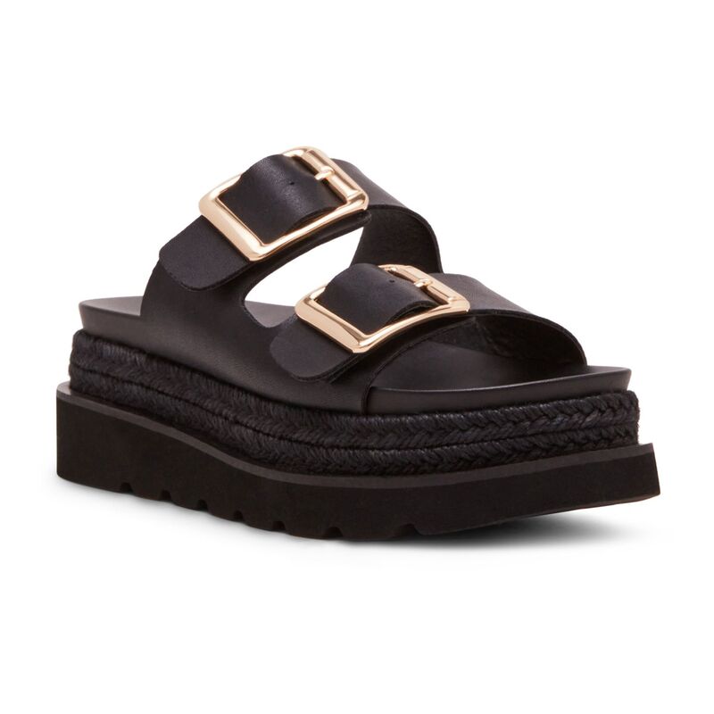 マッデンガール レディース シューズ サンダル プラットホーム madden girl Mythical Women\u0027s Platform Sandals Black Paris 黒いこと サンダル-レディース靴-靴