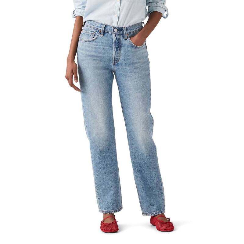 リーヴァイズジーンズ レディース ボトムス ジーンズズボン下 引っ切り無い デニム Women\u0027s Levi\u0027s 501 High-Rise Straight Leg Jeans Grand Magic