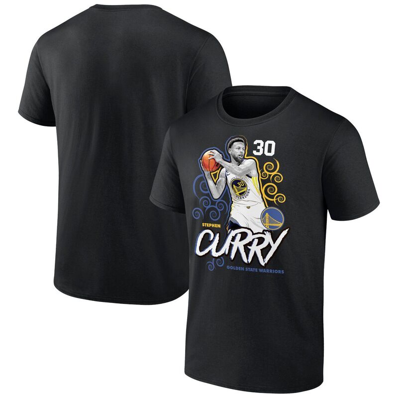 アンブランデッド レディース トップス Tシャツ Unbranded Men'stephen Curry Black Golden State Warriors Competitor T-Shirt War Black ブラック