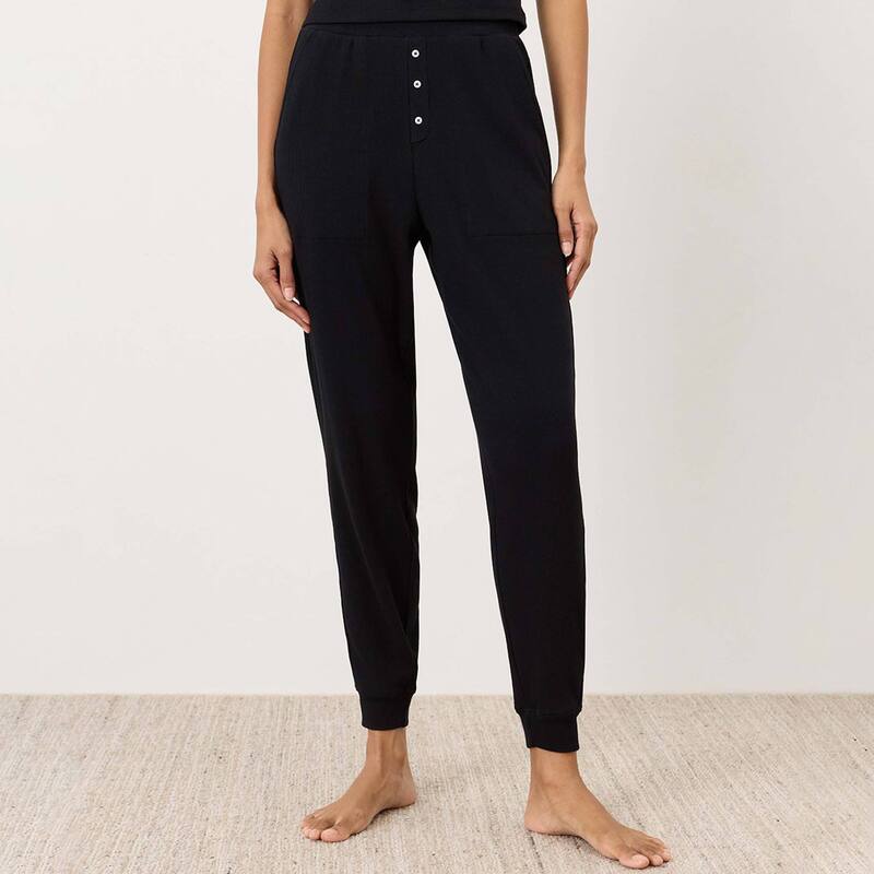 パクト レディース ボトムス カジュアルパンツ Pact Dream Rib Jogger Black ブラック|ReVida 店