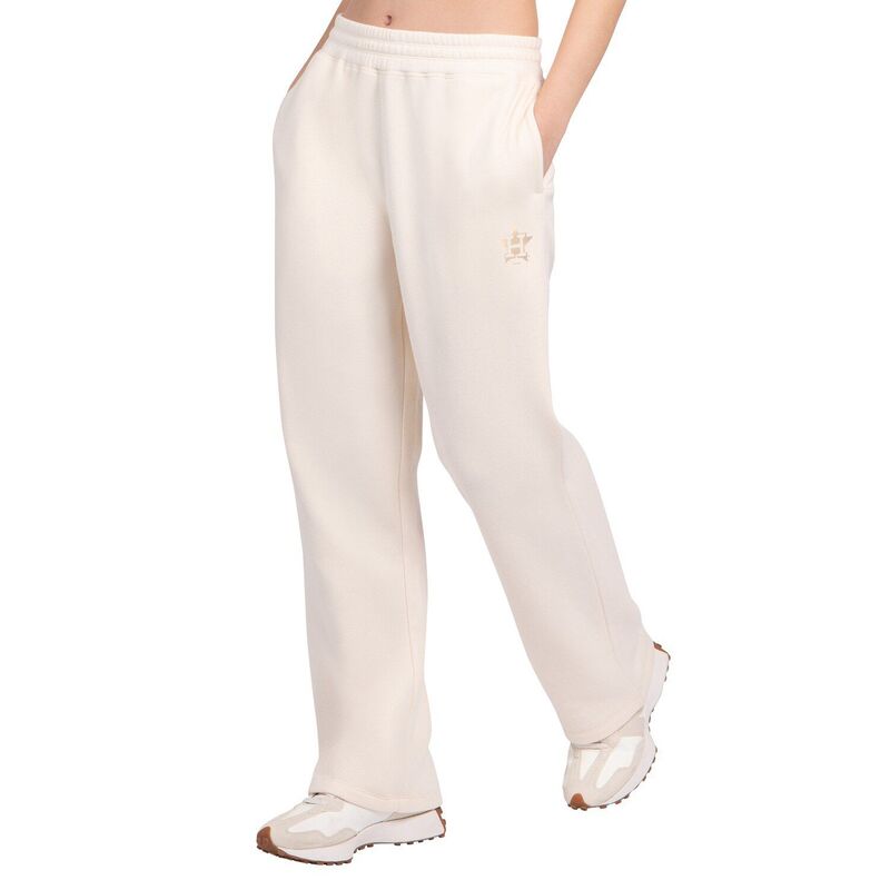 クランク レディース ボトムス 心地好いズボン下 フリース Women\u0027starter Cream Houston Astros Pastel High Waisted Fleece Pants Ast Beige ベージュ