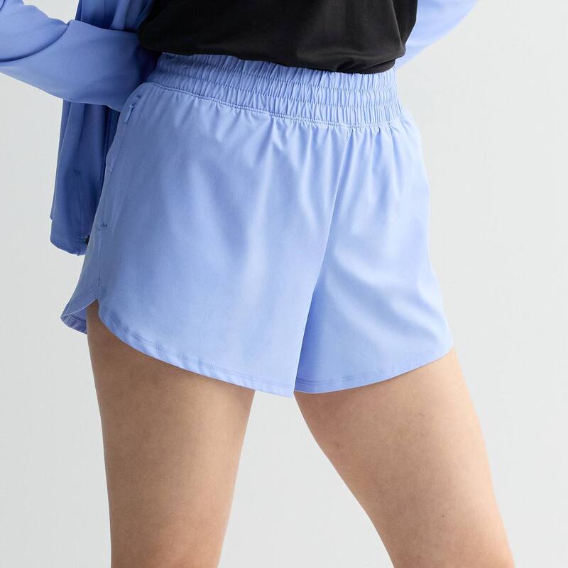 Tek Gear レディース ボトムス ハーフパンツ・ショーツ ショートパンツ Women Tek Gear Woven Run Shorts Peri Pulse