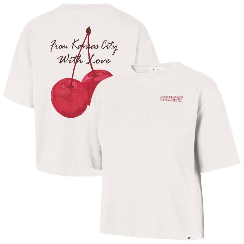 フォーティセブンブランド レディース トップス プルオーバー 47 Brand Women\u0027s \u002747 Cream Kansas City Chiefs Love Lettereed City T-Shirt Chf Beige ベージュ