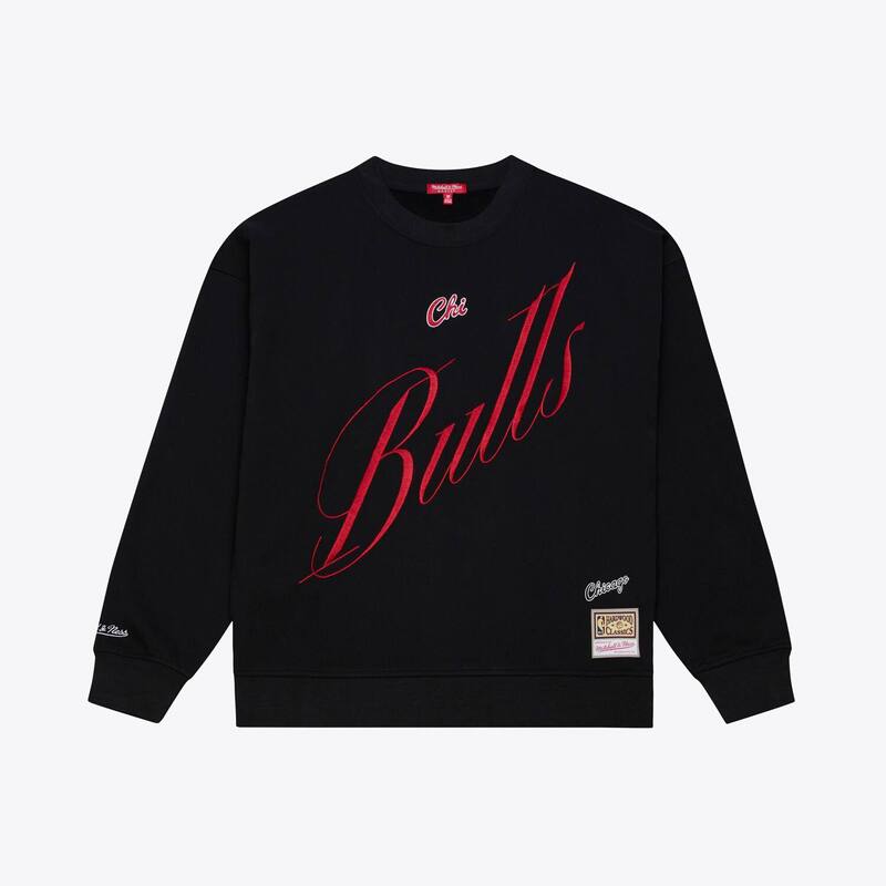 ミッチェル\u0026ネス レディース トップス プルオーバー 汗水 Women\u0027s Mitchell \u0026 Ness Black Chicago Bulls Hardwood Classicscript Lightweight Sweatshirt Bul Black 黒いこと