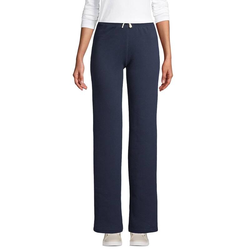 ランズエンド レディース ボトムス カジュアルパンツ スウェットパンツ Women Lands End Sweatpants Classic Navy ネイビー