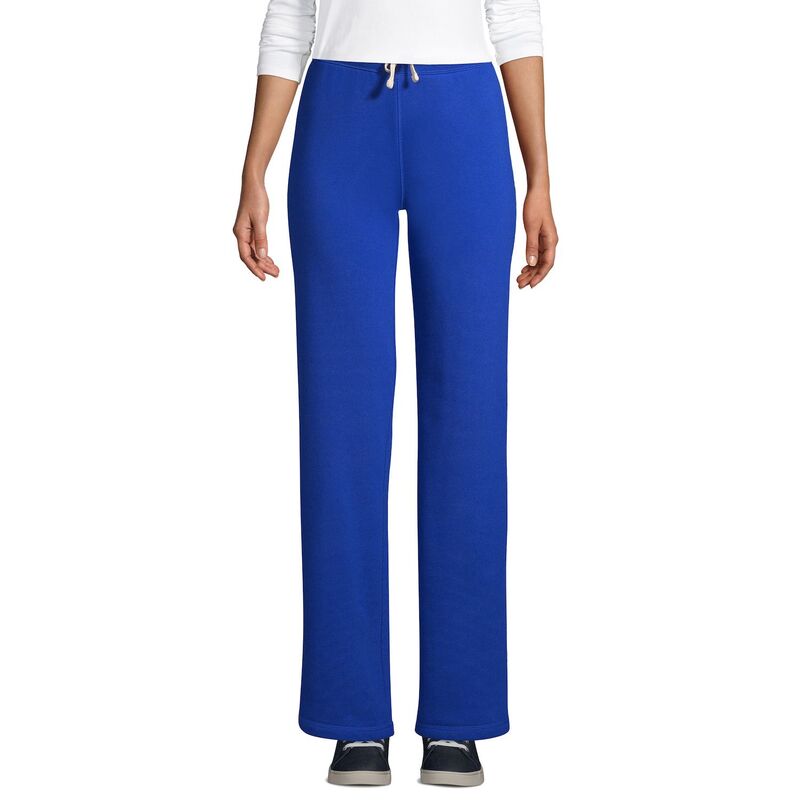 ランズエンド レディース ボトムス カジュアルパンツ スウェットパンツ Women Lands End Sweatpants Cobalt コバルト