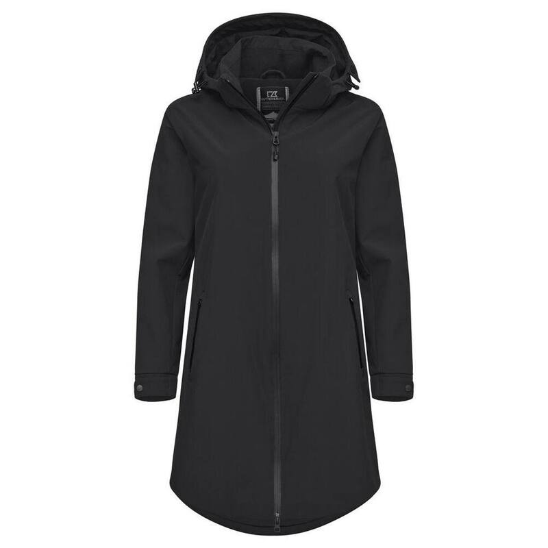 カッターアンドバック レディース アウター ジャケット・ブルゾン Cutter & Buck Womens/Ladies Wedderburn Waterproof Jacket Black ブラック