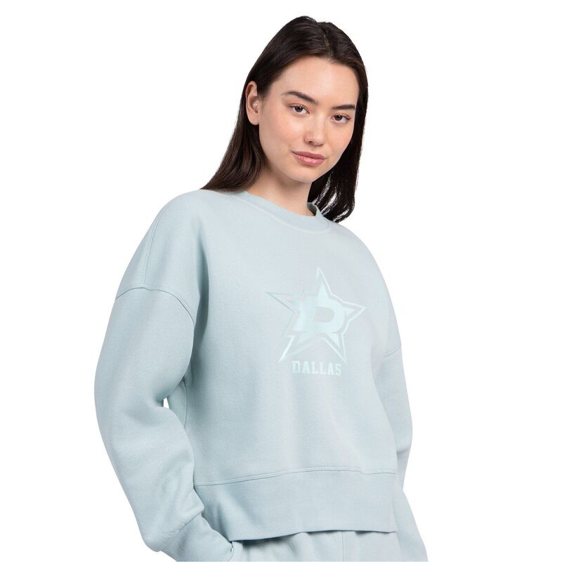 クランク レディース トップス プルオーバー 流汗 クロップド Women\u0027starter Green Dallastars Boxy Cropped Sweatshirt Str Green 緑であること
