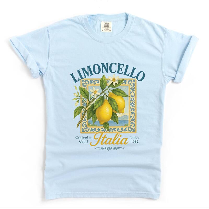 Simply Sage Market レディース トップス ティーシャツ グラフィック Simply Sage Market Limoncello Frame - Women\u0027s Garment Dyed Graphic T-Shirt Chambray トップス-レディースファッション