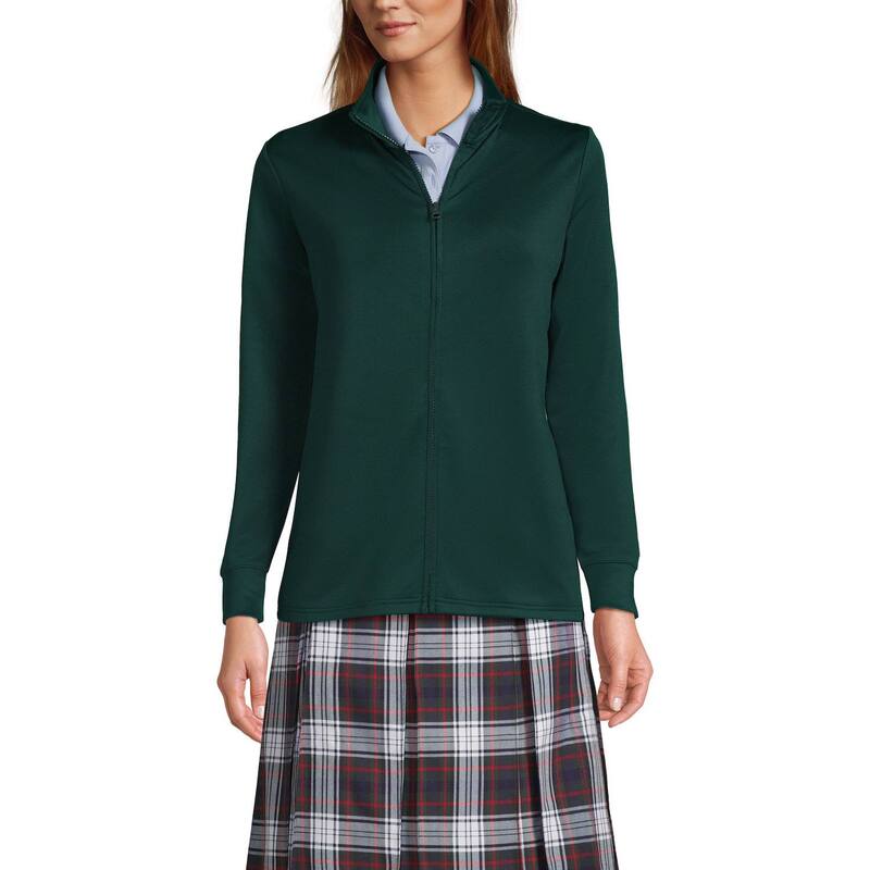 ランズ挙げ句の果て レディース アウター 上衣・上衣 Women\u0027s Lands\u0027 End Active Performance Full Zip Jacket Evergreen