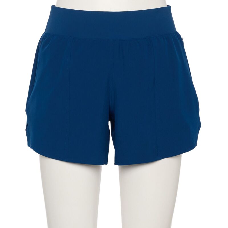 Tek Gear レディース ボトムス ハーフパンツ・ショーツ ショートパンツ Women Tek Gear 5-Inch Multi-Purpose Shorts Blue Crayon ブルー