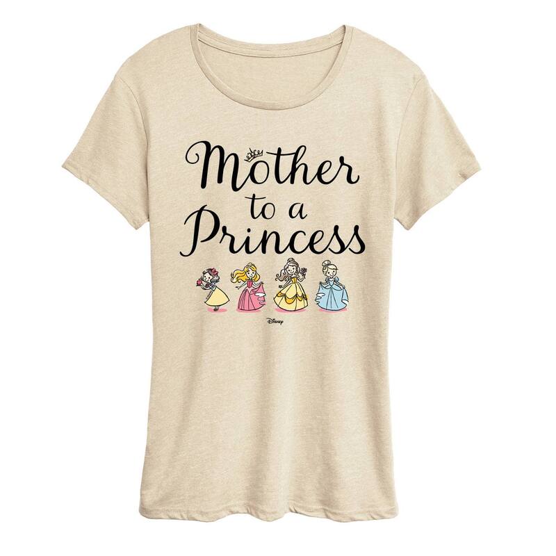 ディズニー レディース トップス Tシャツ グラフィック Women's Disney Princess Mother To A Princess Graphic Tee Beige ベージュ