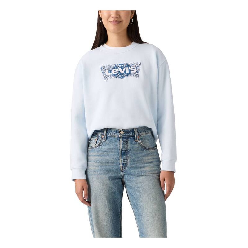 リーバイス レディース トップス Tシャツ クルーネック スウェット Women's Levi's Crewneck Sweatshirt Country Air