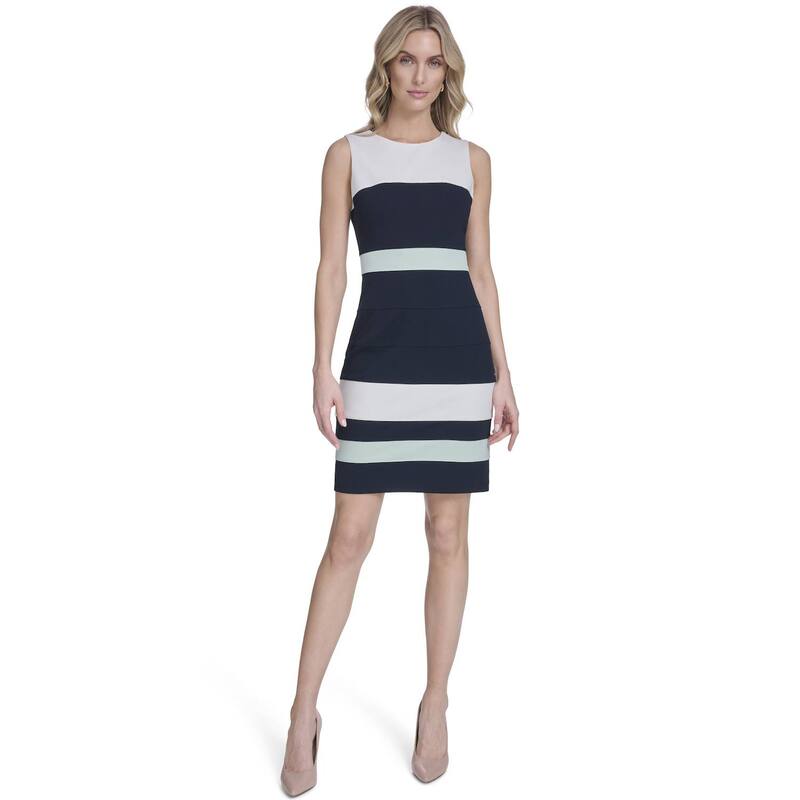 アンドリュー目じるし レディース トップス 衣装 ノースリーブ Women\u0027s Andrew Marc Sleeveless Flaredress Ivory Multi 象牙色