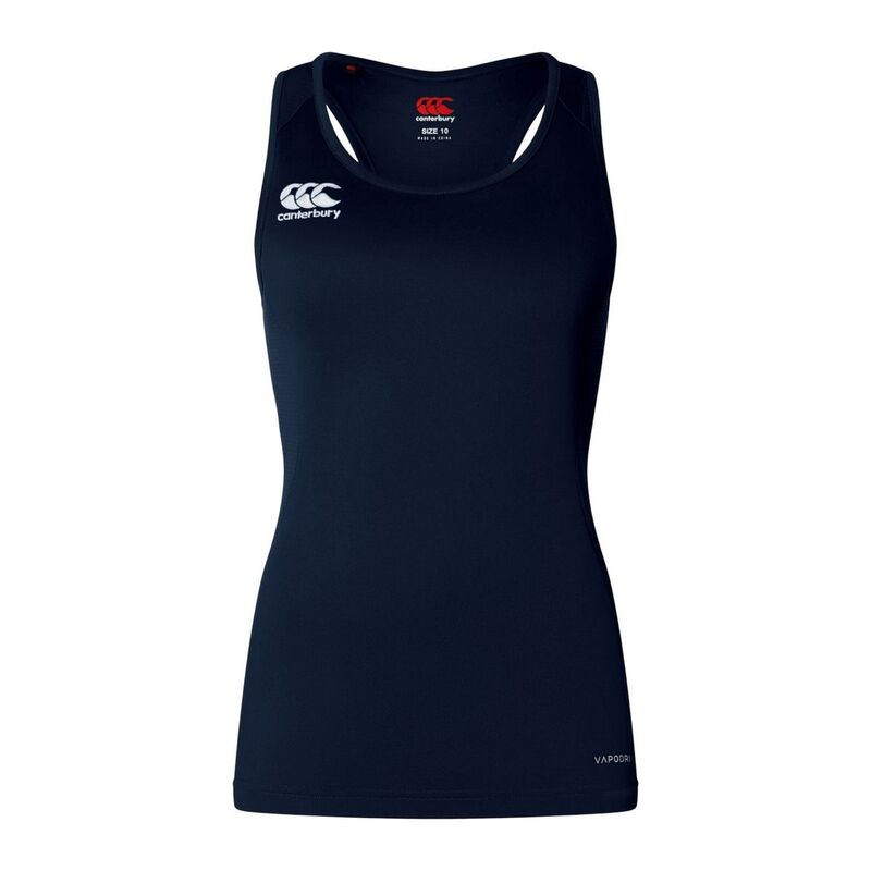 カンタベリー レディース トップス プルオーバー Canterbury Womens/Ladies Club Dry Racerback Tank Top Navy 米国海軍