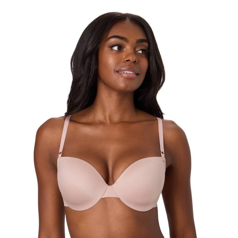 メイデンフォーム レディース アンダー御召しもの ブラ Maidenform Push-Up Underwire Bra with Convertible Straps DM9907 Evening Blush 毛はらい