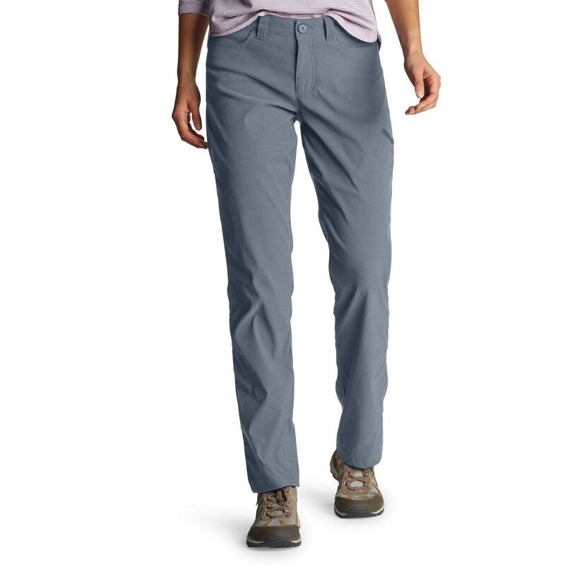 エディー バウアー レディース ボトムス 心地よいズボン下 Women ’ s Eddie Bauerainier Pants Graphite 石墨