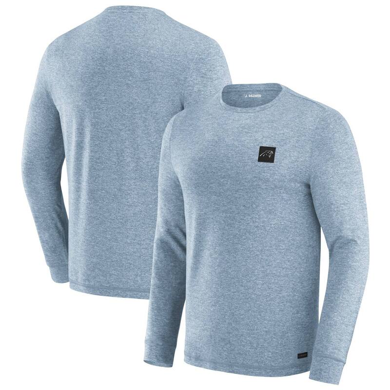 アンブランデッド レディース トップス Tシャツ ダウン Unbranded Men\u0027s J. Palmer Blue Carolina Panthers Four Down Long Sleeve T-Shirt Pth Blue ブルー