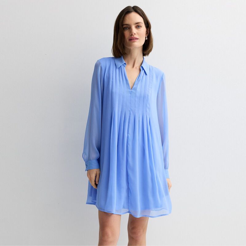 ナインウェスト レディース トップス 衣装 プチ ミニ Petite Nine West Pintuck Mini Dress Victoria Peri