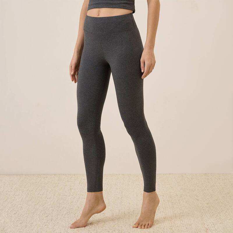 パクト レディース ボトムス カジュアルパンツ コットン Pact On the Go-To Legging Made With Organicotton Charcoal Heather チャコール