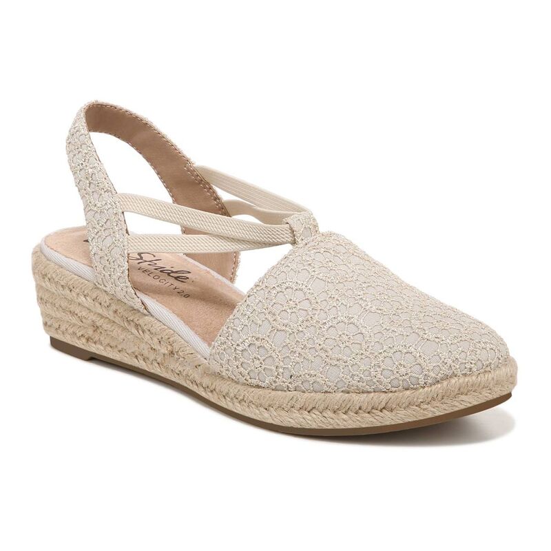 ライフストライド レディース シューズ サンダル LifeStride Katrina 2 Women's Espadrille Wedges Beige Floral ベージュ