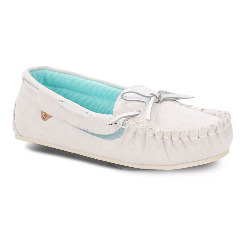 LAMO レディース シューズ サンダル スエード LAMO Selena Women'suede Moccasin Shoes Pale Gray グレー