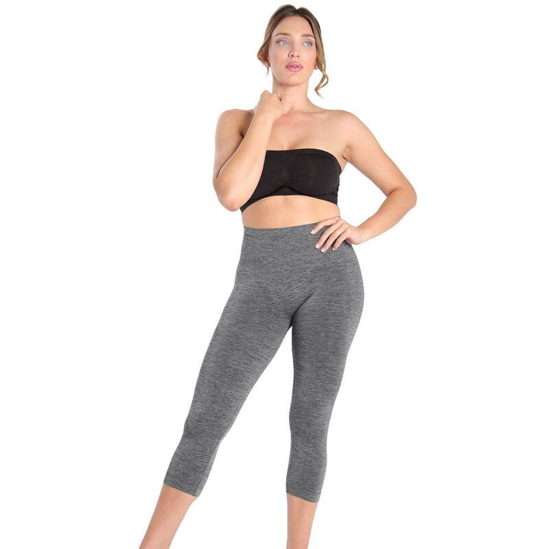 メモイ レディース ボトムス カジュアルパンツ レギンス ハイウエスト MeMoi High-Waist Control Seamlesshapewear Leggingskystorm Spacedye