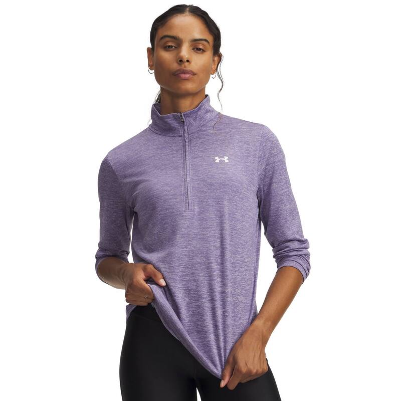 アンダーアーマー レディース アウター ジャケット・ブルゾン Women's Under Armour Techalf-Zip Topurple Luxe パープル 11,235円