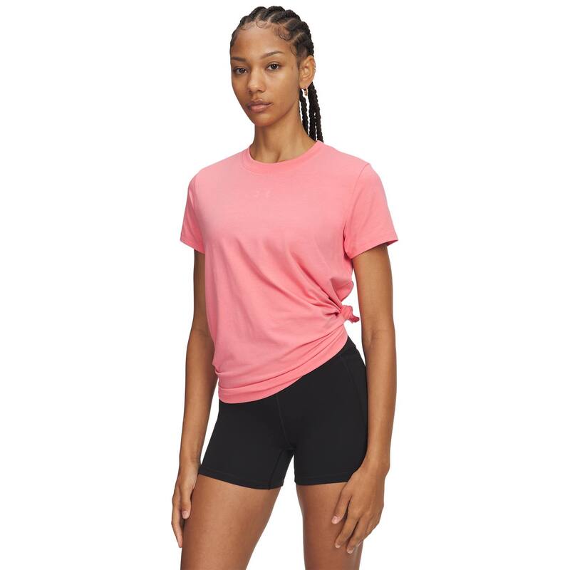 アンダーアーマー レディース トップス Tシャツ Women's Under Armourival Core Short Sleeve Tee Bittersweet Pink ピンク｜ReVida 店