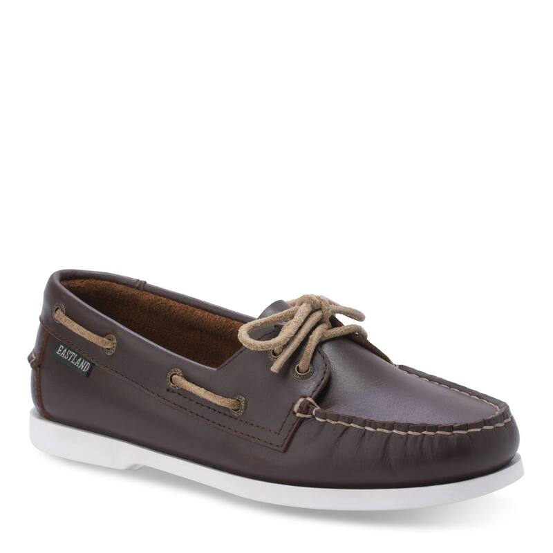 パン種地びた レディース シューズ Eastland Seastar Women\u0027slip-On Boat Shoes Brown 赤銅色