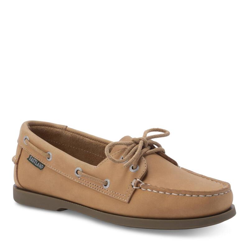 パン種地びた レディース シューズ Eastland Seastar Women\u0027slip-On Boat Shoes Peanut