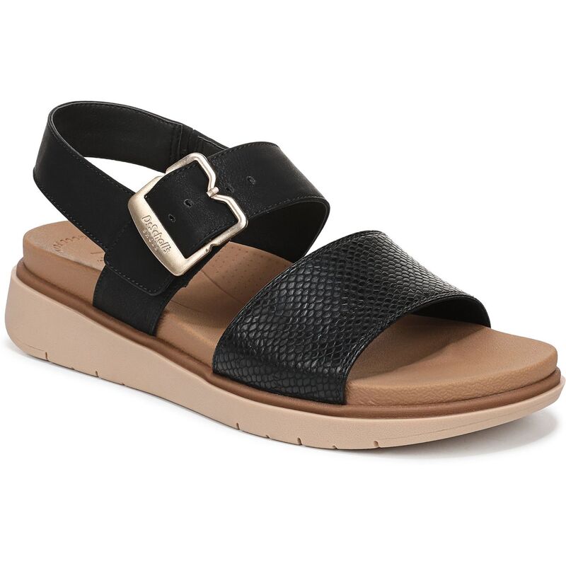 ドクター・ショール レディース シューズ サンダル Dr. Scholl Posie Womenlingback Sandals Black ブラック