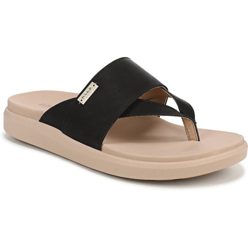 御医者さん・膝掛け レディース シューズ サンダル Dr. Scholl\u0027s All Day Women\u0027sandals Black 黒いこと コンフォートサンダル-レディース靴-靴