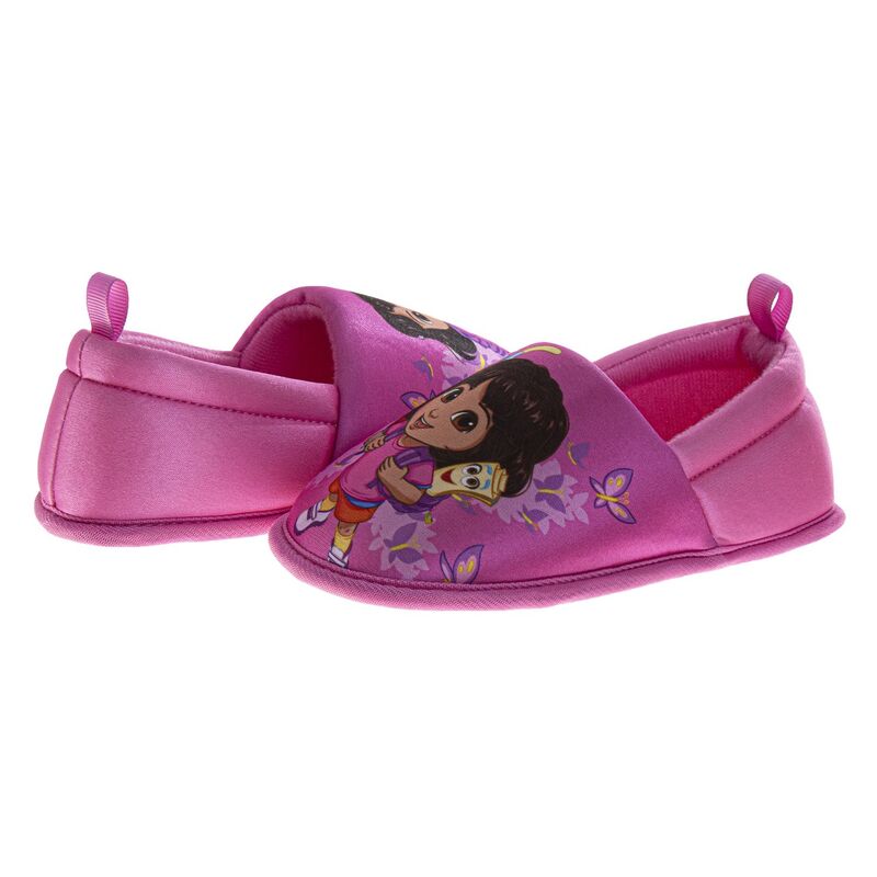 ニコロデオン レディース シューズ サンダル プラスサイズ Nickelodeon Dora thexplorer Girls' Slippers Plush Warm and Soft House Shoes (Toddler / Little Kid) Pink ピンク