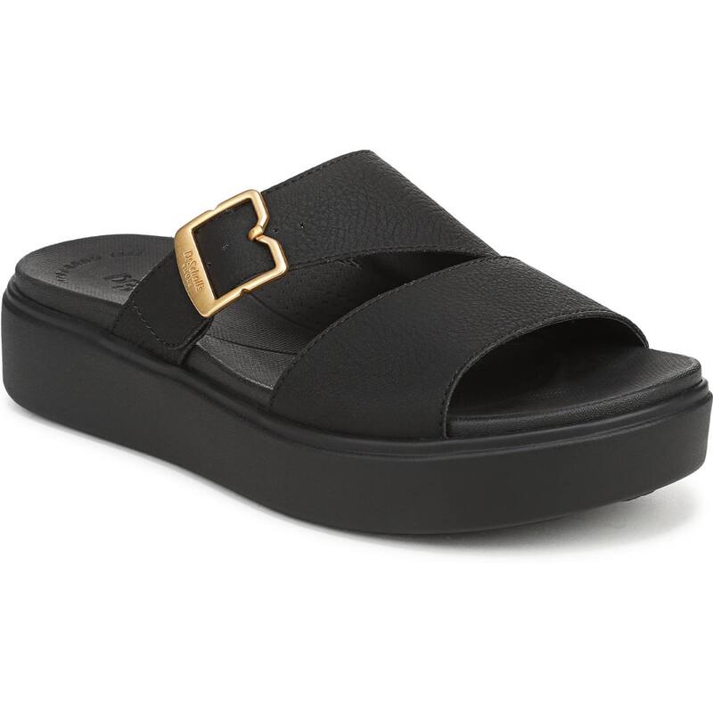 お医者さん・肩かけ レディース シューズ サンダル Dr. Scholl\u0027s Madison Women\u0027slide Sandals Black 黒いこと